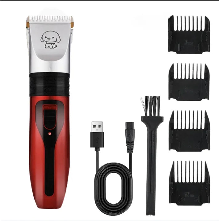 Pet Hair Clipper Haircut Trimmer Shaver Set For Rabbit Dog Cat Puppy Grooming Clipper Cutter Pet Supplies Electric Scissors