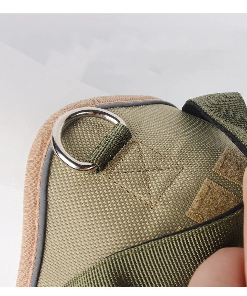 Harnais Réfléchissant pour Chien — Sangle Poitrine Anti-Traction, Taille Unique Ajustable