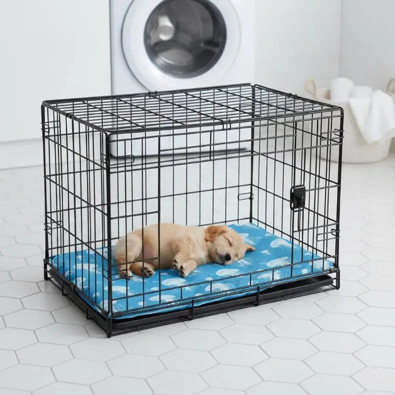 Tapis Refroidissement Gel Chien & Chat — Anti-Canicule Été S/M/L/XL
