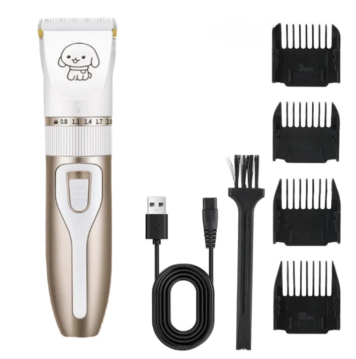Pet Hair Clipper Haircut Trimmer Shaver Set For Rabbit Dog Cat Puppy Grooming Clipper Cutter Pet Supplies Electric Scissors