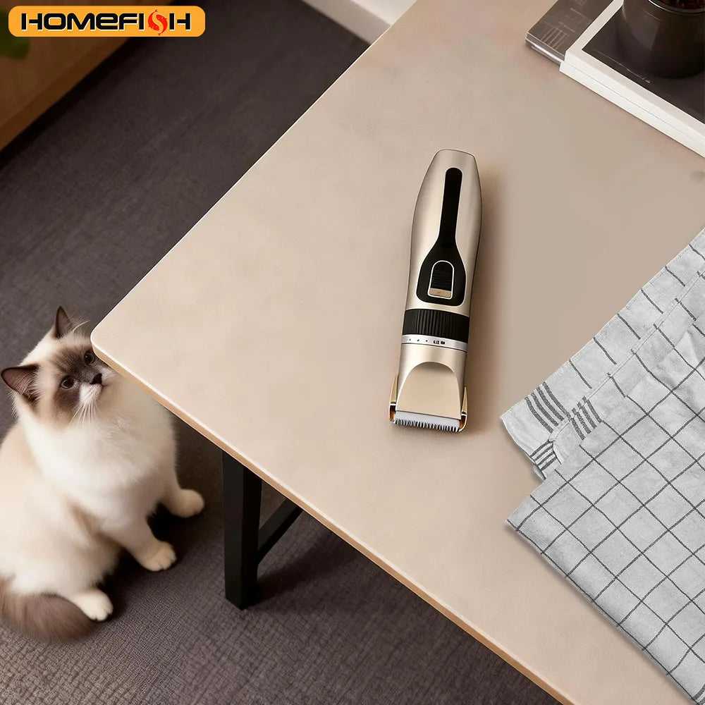 Pet Hair Clipper Haircut Trimmer Shaver Set For Rabbit Dog Cat Puppy Grooming Clipper Cutter Pet Supplies Electric Scissors