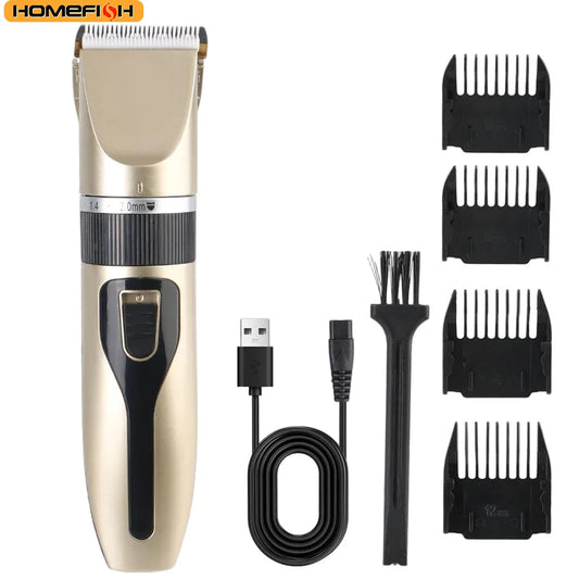 Pet Hair Clipper Haircut Trimmer Shaver Set For Rabbit Dog Cat Puppy Grooming Clipper Cutter Pet Supplies Electric Scissors
