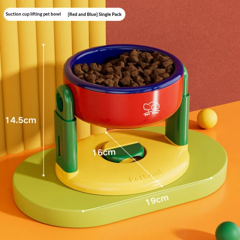 Gamelle Surélevée 2 Bols pour Chien & Chat — Anti-Vomissement & Ergonomique